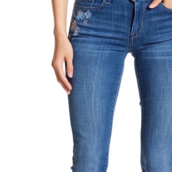 levi's flower jeans